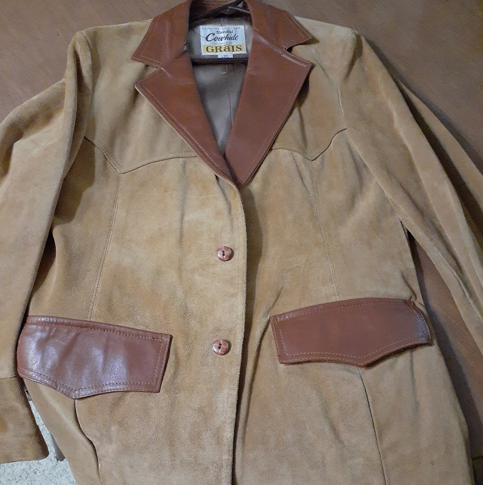 Grais leather Western Blazer